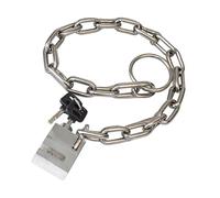 Bike Lock Key, Locking Protector Padlock, 36 Inches Heavy Duty Bicycle Chain with Secure Coating, Hardened Steel Build with Weather Resistance, Security Accessory for Motorcycles Scooter Doors
