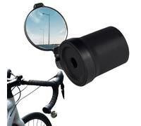 Bike Mirror Handlebar Mount - 360° Adjustable Bar End Mirror, Bicycle Rearview Accessory | Electric Bike, Mountain, Vehicle Use, Cycling Safety, Road Awareness, Outdoor Riding, Handlebar