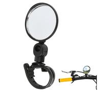 Bike Mirrors for Handlebars - Adjustable 180 Degree Rear View Mirror
