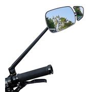 Bike Mirrors, Scratch Resistant Double Lens Wide Angle, Mirror For Bike For Cycling Biking Sport Exercise Road Dirt Women Boys Girls Youth Teens Athletes Cyclists Safe Riding Rear View Visibility Use