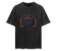 Bike Model DT 125 Vintage Motorcycles T-Shirt Printed Tee Graphic Top for Men Black Shirt S
