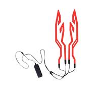 Bike Motorcycle Helmets Light, LED Strip Lights for Helmets, Sticky on | 380x35mm Helmets LED Light Strip Sticker, for Motorcycle, Bike Helmets Accessories