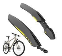 Bike Mud Guard - Adjustable Quick Release Mudguard | Front And Rear Mudguards Set | 19.3/22 Inch PP, 24/26/27.5 Inch Adjustable, For Mountain Bike Road Bikê City Bikê , For Men Women Youth Tee