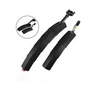 Bike Mudguard, Retractable Bicycle Fenders Set Mountain Bike Front And Rear Mud Guard Portable Adjustable Bike Fender for Mtb(1sets-black)