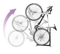 Bike Nook Acier Support de vélo Fixe Portable avec Hauteur réglable Gain de Place pour l’intérieur