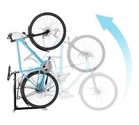 Bike Nook Pro Support Vélo Vertical - Rangement Vélo Sol pour Garage et Intérieur, Porte-Vélo Gain de Place pour Vélos avec Garde-Boue et Panier