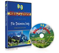 Bike-O-Vision - The Dolomites, Italy - Virtual Cycling Adventure - Perfect for Indoor Cycling and Treadmill Workouts - Cardio Fitness Scenery Video