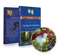 Bike-O-Vision - Virtual Cycling Adventure - Cycling the Redwoods - Perfect for Indoor Cycling and Treadmill Workouts - Cardio Fitness Scenery Video (Widescreen DVD #18)
