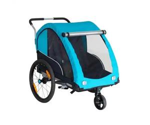 BIKE ORIGINAL - Equipement du vélo - Remorque Alu Bac Plastique - Porte Bebe / Remorques | Bike Original - unisex