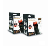 Bike Original - Lot de 2 Chambres à Air 27,5" Auto-réparantes - Valve Presta- Gel Anti-crevaison pour Perforations < 3 mm