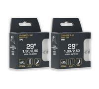 BIKE ORIGINAL - Lot de Deux Chambres à air TPU 29” VTT 1,90-2,50 - Valve Presta 60 mm - Ultra légère 95 g - Résistanate et Durable