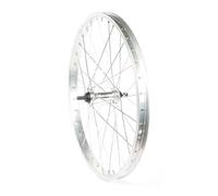 BIKE ORIGINAL - Roue Avant 20'' - Jante Aluminium Simple Parois 36 Trous - Moyeu Aluminium à Écrous - Compatible Pneus 35-65mm - ETRTO 406X21C - pour Vélos Enfants