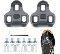 Bike Pedals Compatible With Look Keo Cleats Cales Pedales Plates Kit De Cale Pour Pédales Cale Vélo Route Look Keo Grip Gris 2 M