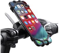 Bike Phone Mount, 360°Rotatable Adjustable Universal Silicone Motorcycle Phone Mount Bicycle Gps Units Holder, Compatible With Iphone 11 Pro Max/X/Xs Max/Xr/8/8 Plus, Samsung S20/S10/S10e[Z1972]