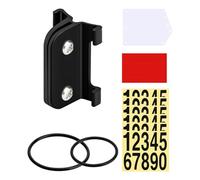 Bike Racing Number Plate - Sturdy Event ID Board Holder, Weather-Resistant Construction, Quick-Attach Bracket System | High-Contrast Display Surfaces, Lightweight Performance Accessory Tournament