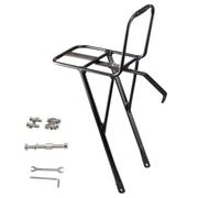 Bike Rack for Bike Front Fork Holder - Mount Bracket Basket Bag Rack for