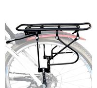 Bike Rear Rack,200kg Capacity Mount - 39x13.5cm Heavy-Duty Adjustable Steel Bike Cargo Rack, Easy to Mount for Cycling Road Commuting Work Delivery Touring Picnic Grocery Shopping