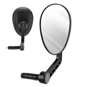 Bike Rear View Mirror - 13cm, Handlebar Mount Mirror, 360 Degree Rotation And Anti-Shake Design | Anti-Shake Bicycle Mirrors, Cycling Safety Mirrors For Urban, Mountain, Commuting, Adventure Travel