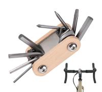 Bike Repair Tools, 8-en-1 Cycling Maintenance Kit, Multi-Function Compact Tool Set, Portable, Neceesity Accessories for Road and Mountain Bike Repairs on the Go, 5,1 x 3,1 cm
