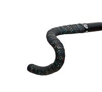 Bike Ribbon Color Drops Double Layer Bar Tape, Noir/Multicolore, XL