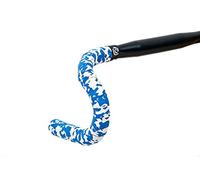 Ruban de guidon bikeribbon cork plus bleu-blanc Bleu G