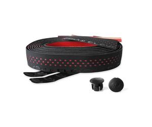 Bike Ribbon - Drops - Barre de bande pour vélo - Mixte - Noir (Black/Red) - Taille Unique