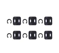 Bike Road Bicycle C-Clips Clamps Housing Hose Guide,Mountain Bike Brake Cable Tube Guide Shifter Adapter Bicycle Frame,Bike Cable Guides for Brake Derailleur Shift Cables(6pcs) (6 pcs)