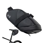 Bike Saddle Bag, Pu Leather Panniers Bag, Waterproof Bicycle Storage