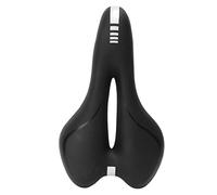 Bike Saddle Black Hollow Breathable Ergonomic Design Shock Absorption Sponge Padding Cycling Bike Saddle for Mountain Bikes Road Bikes Folding Bikes