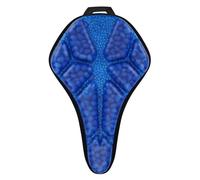 Bike Saddle Cushion, Shock Absorbing Seat Pad, Padded Bicycle Comfort Cover, Gel Bike Seat Protector Pressure Relief Cycling Accessory for Mountain Road Exercise Outdoor Commuting Long Ride Use