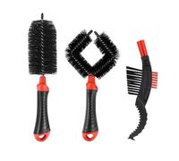 Bike Scrubbers Lot de 3 grands pinceaux de lavage rapide pour machine à laver