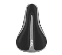 Bike Seat Cover - Silicone Padded Cycling Saddle Cover | Comfortable Soft Replacement Seat Pad for Road Bike, Mountain B́ike, Indoor Exercise, Outdoor Riding, Shock Absorbing Design