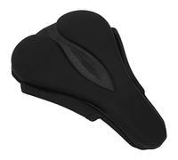 Bike Seat Cover Sponge Silicone, Anti - Slip Bicycle Saddle Cushion, Hollow Breathable Mesh Design with Hook and Loop Straps, Shock Absorbing Padded Comfort for Road Mountain Bikes (Grand :