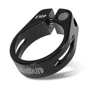 Bike Seat Post Clamp 34.9, Seatpost Clamp Pince de Selle de Siège de Bicyclette, Pince de Selle de Selle de Vélo en Alliage d'aluminium de 34,9 mm pour Vélo de Montagne et de Route (Noir)