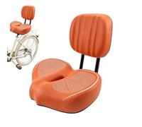 Bike Seat with Backrest, Wide Padded Cycling Saddle, Comfortable Electric B
