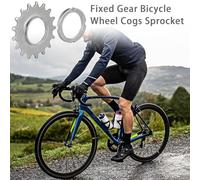 Bike Sprocket, Cycling Gear, Single Speed Flywheel, Replacement Freewheel, Chain Wheel, High-Performance Drivetrain Component for Road Commuting City Outdoors Riding