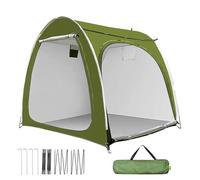 Bike Storage Tent, Outdoor Motorcycle Cover, Lightweight Bike Shelter, Reusable Material, Water Resistant, Easy Setup, Compact Design, Perfect for Garden, Patio, (210D Oxford Cloth)