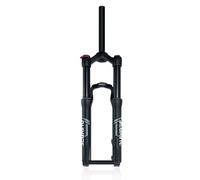 Bike Suspension Fork, Fourche à Suspension pour VTT 20/24, débattement 90/120 mm, réglage du Rebond pneumatique, Fourche Avant Droite 1/1/8