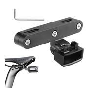 Bike Tail Light Rack - Bike Taillight Saddle Mount | Support de montage de feu arrière LED avec clé pour vélo de montagne Support de feu de queue Système de sécurité