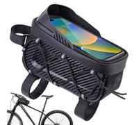 Bike Top Tube Bag Waterproof Large Capacity Portable EVA Pouch Frame Bag