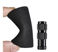 Bike Valve Adapter - Inflate Tire Caps Connector, Nozzle with Sponge Cover Bike Pump Extender for Road Mountain Tyre Compressor Shop Mechanic Cycling Repair Maintenance Tool Universal Accessory