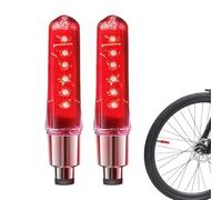 Bike Valve Stem Light - Tire Air Lamp, Vibration Cycle Wheel Glow Unit