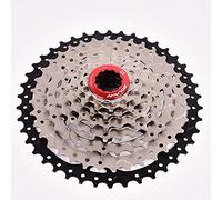 BIKECO Cassette de VTT 8 vitesses 11-32T 11-36T 11-40T 11-42T - Cassette de vélo Wide Ratio - Pignon compatible avec Shimano Ultegra xt Sunrace Sram (sauf XD) (8 vitesses 11-42T)