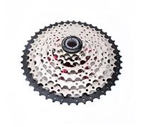 BIKECO Cassette VTT 8-9-10-11-12-13 vitesses Cassette de pignons pour vélo de montagne 11-30/32/34/36/40/42/46/50/52T Pignons de cassette de vélo Compatible avec (sauf XD) (8 vitesses 11-46T)