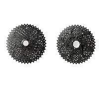 BIKECO Cassette VTT 8-9-10-11-12-13 vitesses Cassette de vélo pour VTT 11-30/32/34/36/40/42/46/50/52T Pignon de cassette de vélo avec Shimano Sram (sauf XD) (9 vitesses 11-42T entièrement noir)