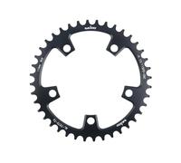 BIKECO Plateau large et étroit pour vélo 110/130BCD 5 vis Plateau rond 36/38/40/42/44/46/48/50/52/54/56/58/60T pour vélo de course VTT 9 10 11 vitesses (110BCD, 36T)