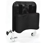 BIKECO Repose-tête pour fauteuil roulant - Repose-tête réglable - Accessoire de fauteuil roulant - 40,6 à 50,8 cm - Universel - Noir