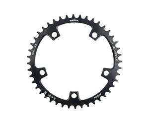 BIKECO Vélo Plateau étroit large 110/130BCD 5 vis Plateau de chaîne de vélo rond 36/38/40/42/44/46/48/50/52/54/56/58/60T Plateau de chaîne de vélo pour 9 10 11 vitesses vélo de course VTT (130BCD,42T)