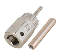 BIKEHAND Outil de démontage de cassette de verrouillage de 12 encoches pour axe traversant de 10 mm Compatible avec Shimano Sram Suntour