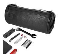 BikehandlebarBag Panier de guidon de vélo extensible 1,8 l Sac de guidon résistant aux chocs Idéal pour les vélos de route, le vélo, le rangement de voyage, les sports de plein air, les accessoires de